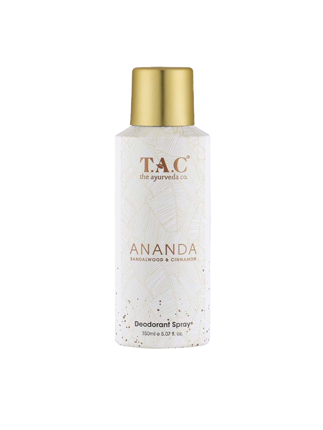 

TAC - The Ayurveda Co. Ananda Sandalwood & Cinnamon Deodorant Spray 150ml, Transparent