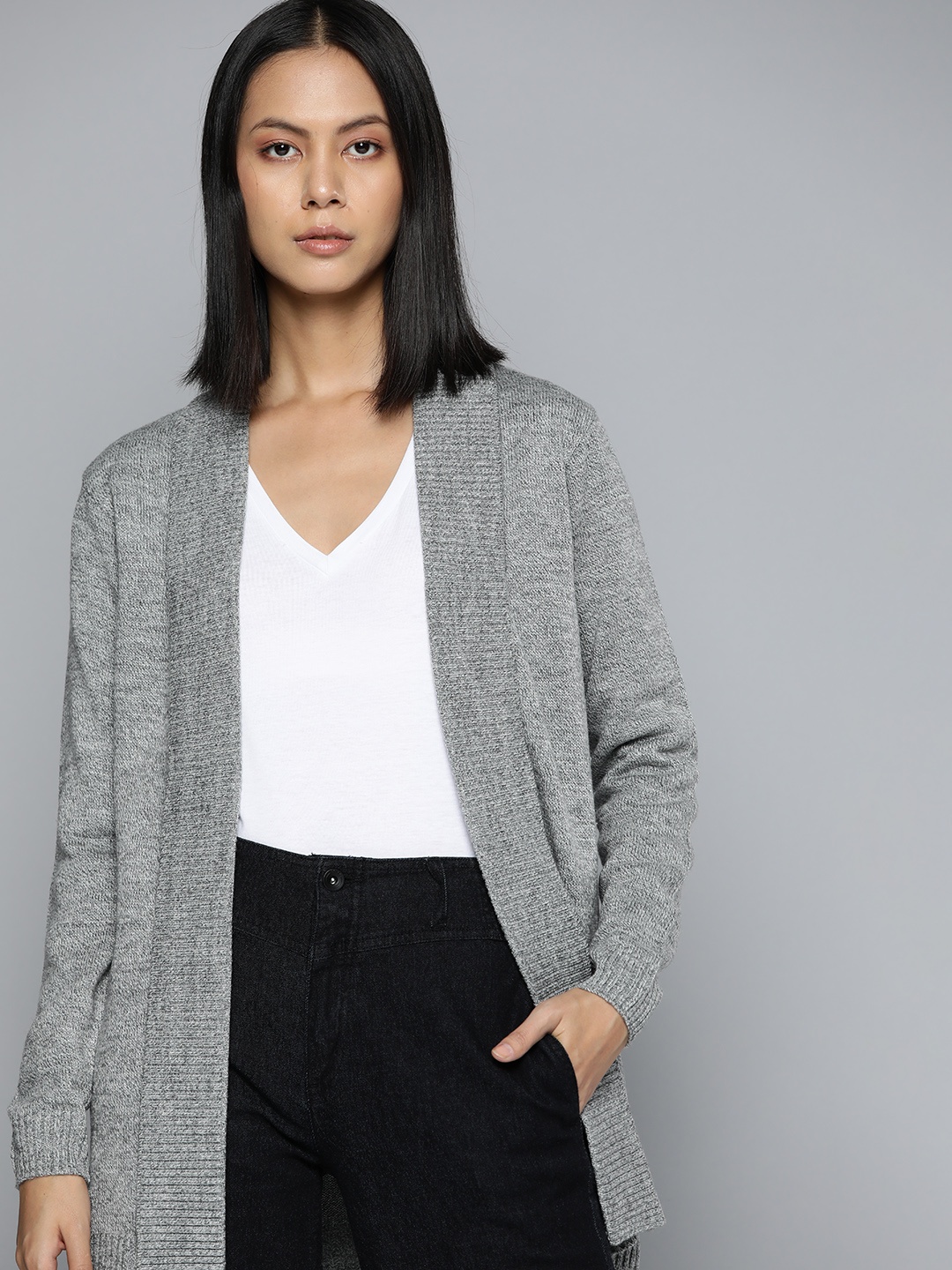 

ether Women Grey Longline