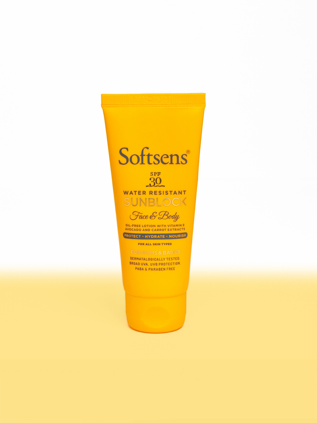 

Softsens Natural Sunblock SPF 30 50 ml, White