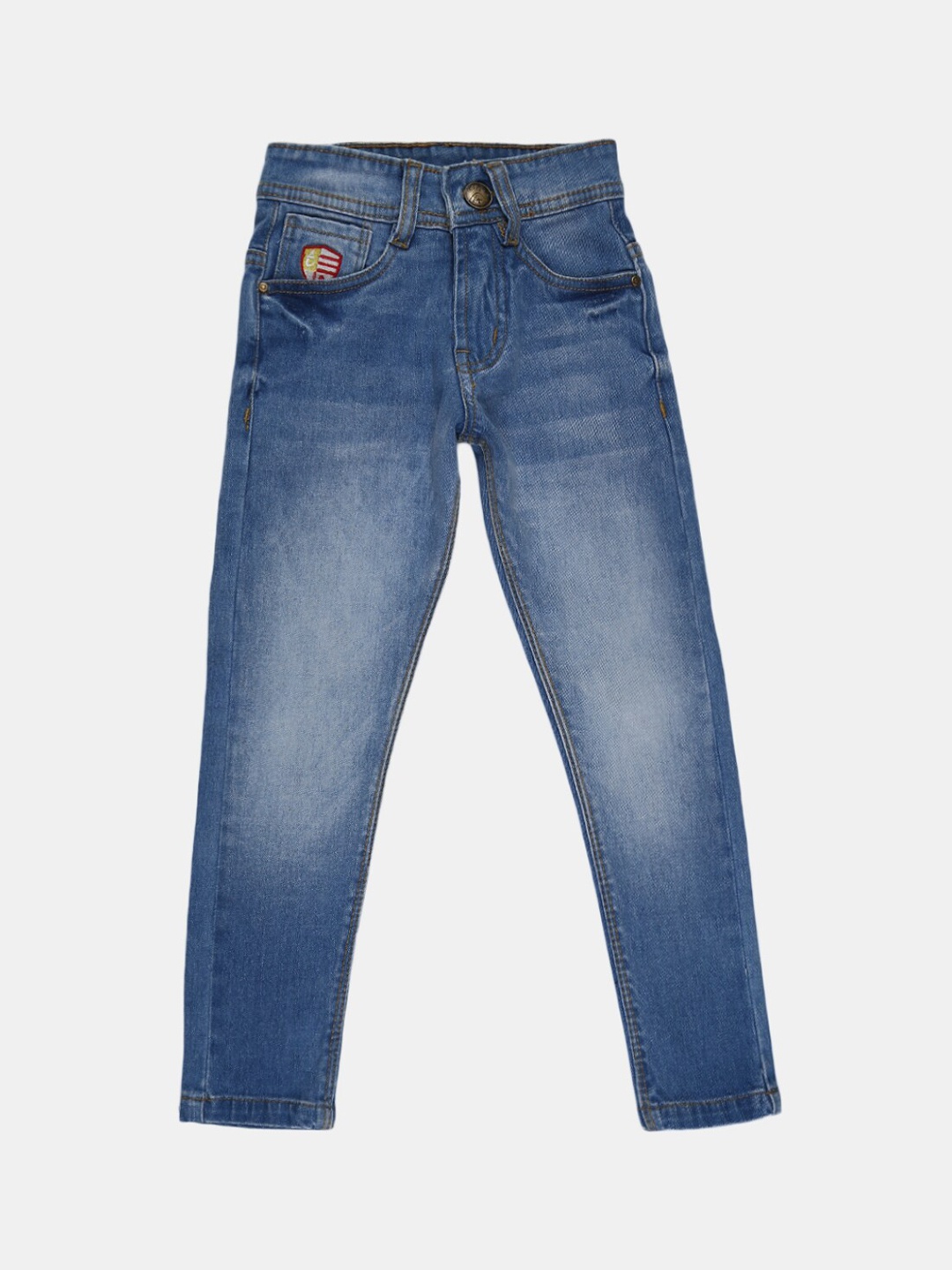 

V-Mart Boys Blue Light Fade Stretchable Cotton Jeans