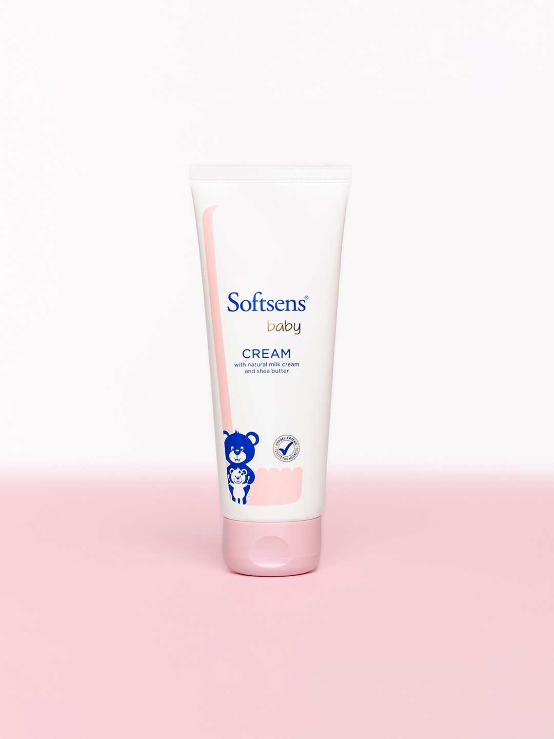 

Softsens Baby Natural Milk Cream & Shea Butter Face & Body Cream 100g, White