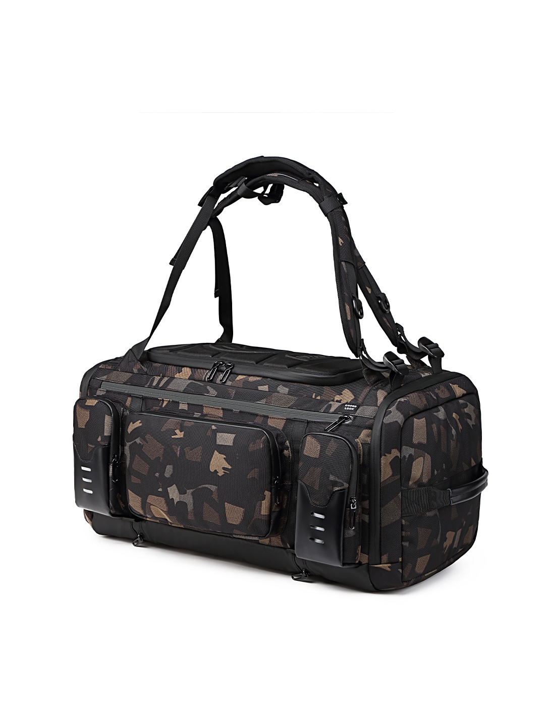 

OZUKO Xploretech Gear Camouflage Soft One Size Backpack, Black