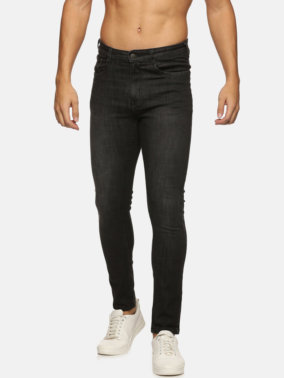 

IMPACKT Men Black Skin Tight Skinny Fit Stretchable Jeans