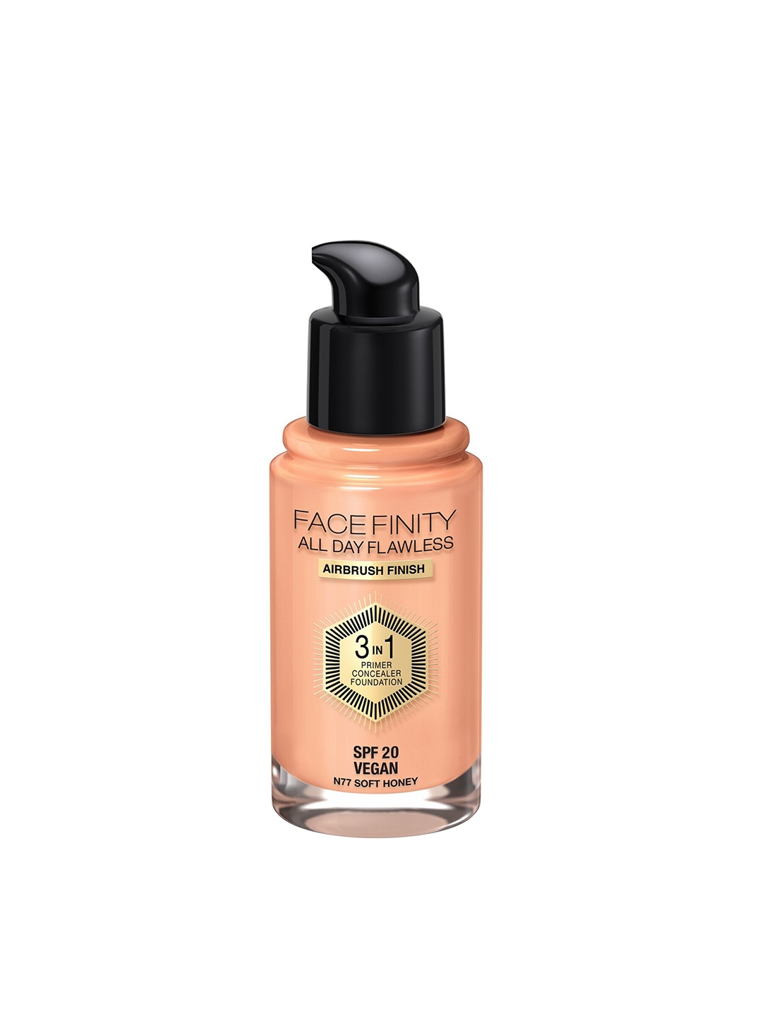 

Max Factor Face Finity All Day Flawless 3 In 1 Foundation 30ml - Soft Honey, Beige