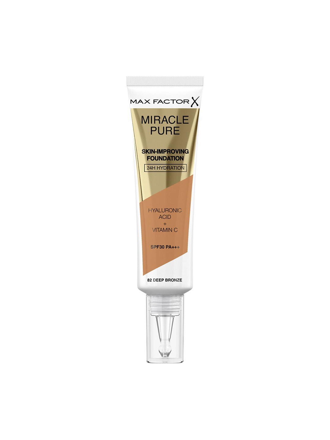 

Max Factor Beige Miracle Pure Foundation- Deep Bronze