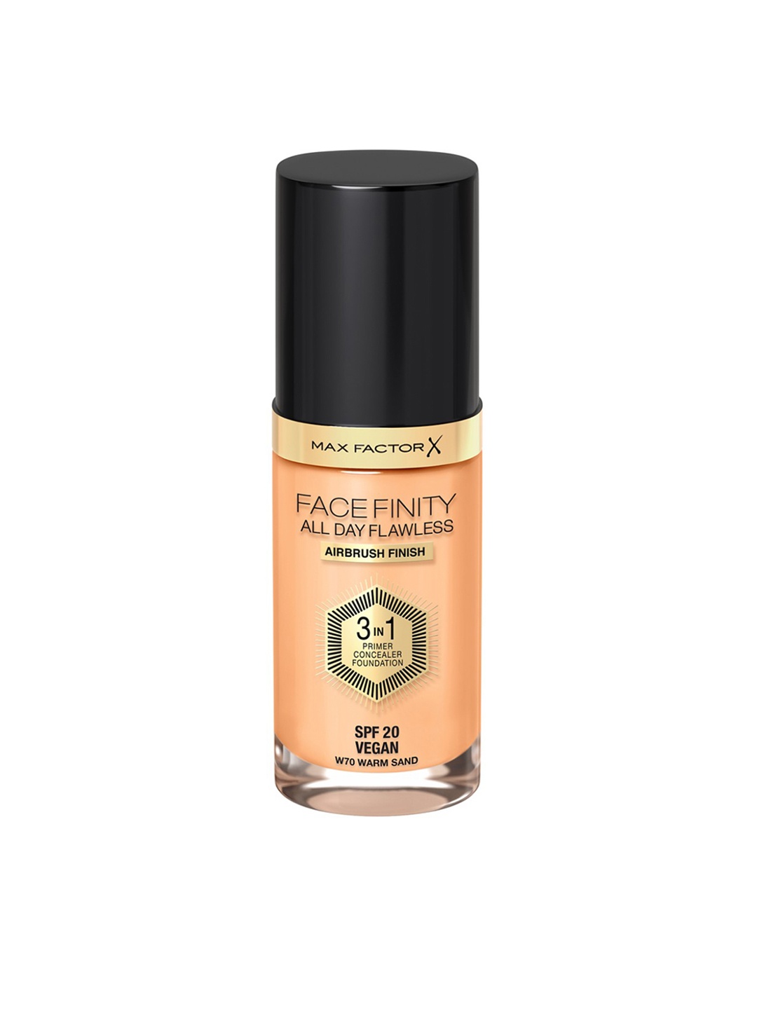 

Max Factor Face Finity All Day Flawless 3 In 1 Foundation 30ml - Warm Sand, Beige