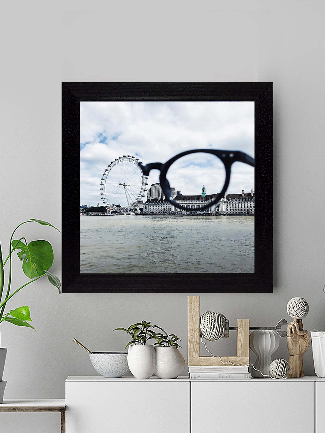 

Gallery99 Two Vision Of Life Art Print Textured Paper Wall Art, White
