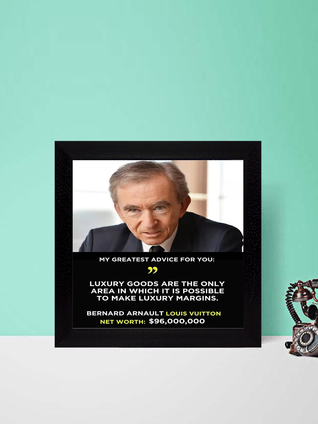 

Gallery99 Motivational Quotes Wall Art, Black