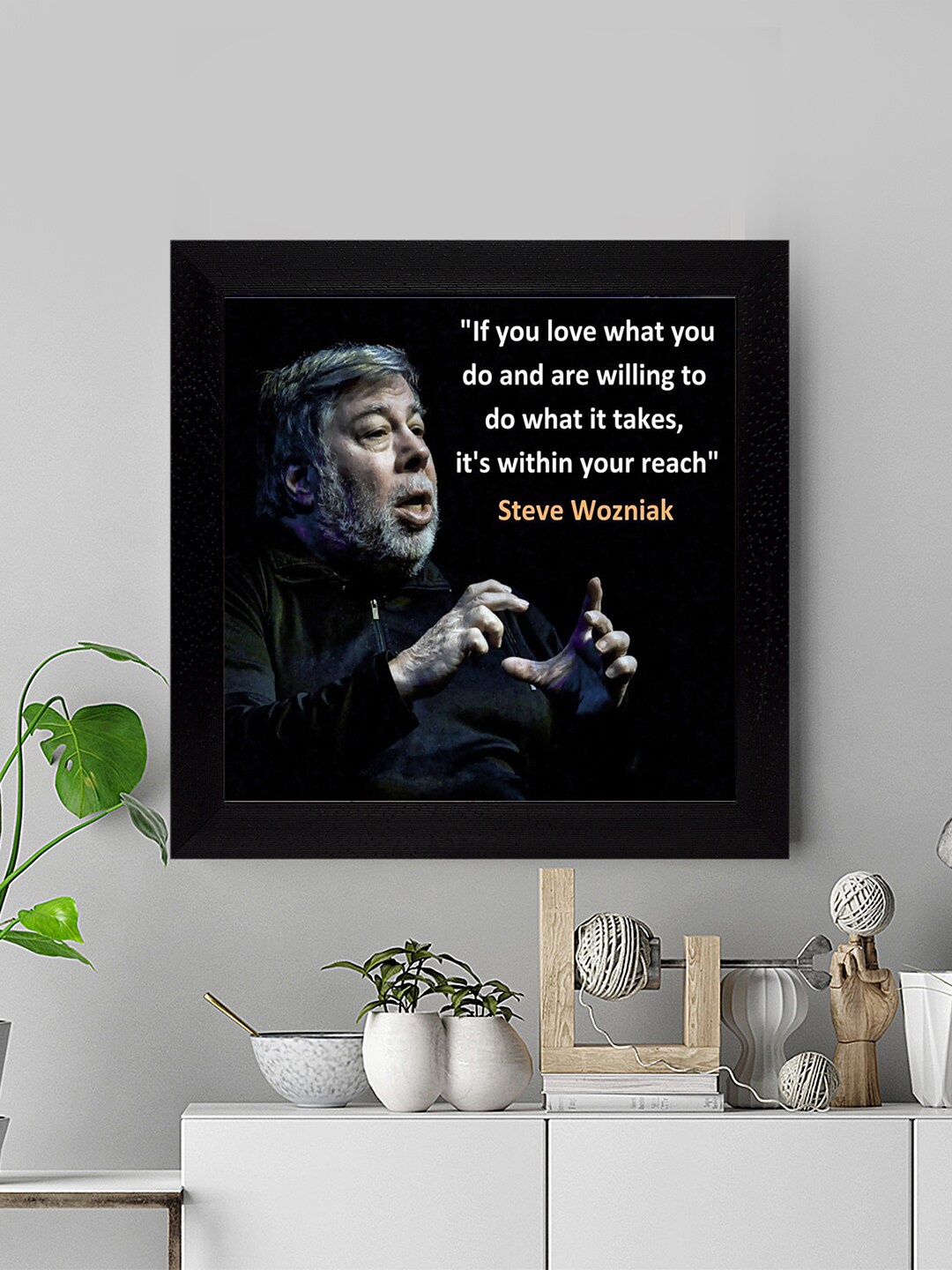 

Gallery99 Motivational Quotes Wall Art, Black