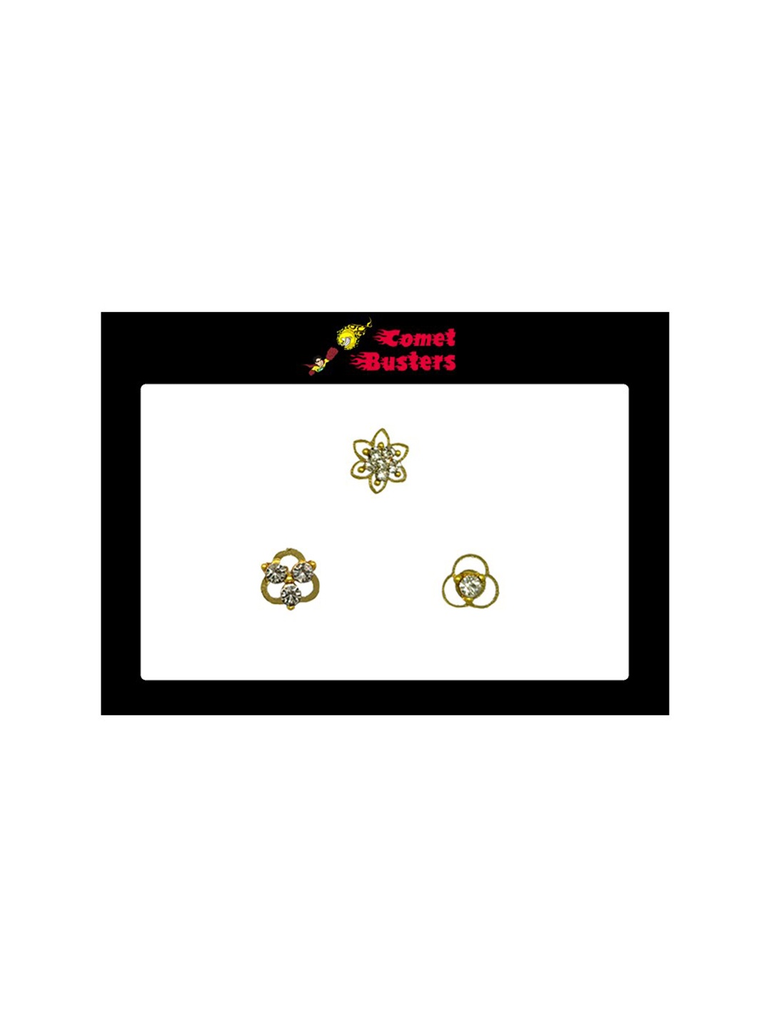 

Comet Busters Woman Gold Fake Nose Stick On Nose Stickers