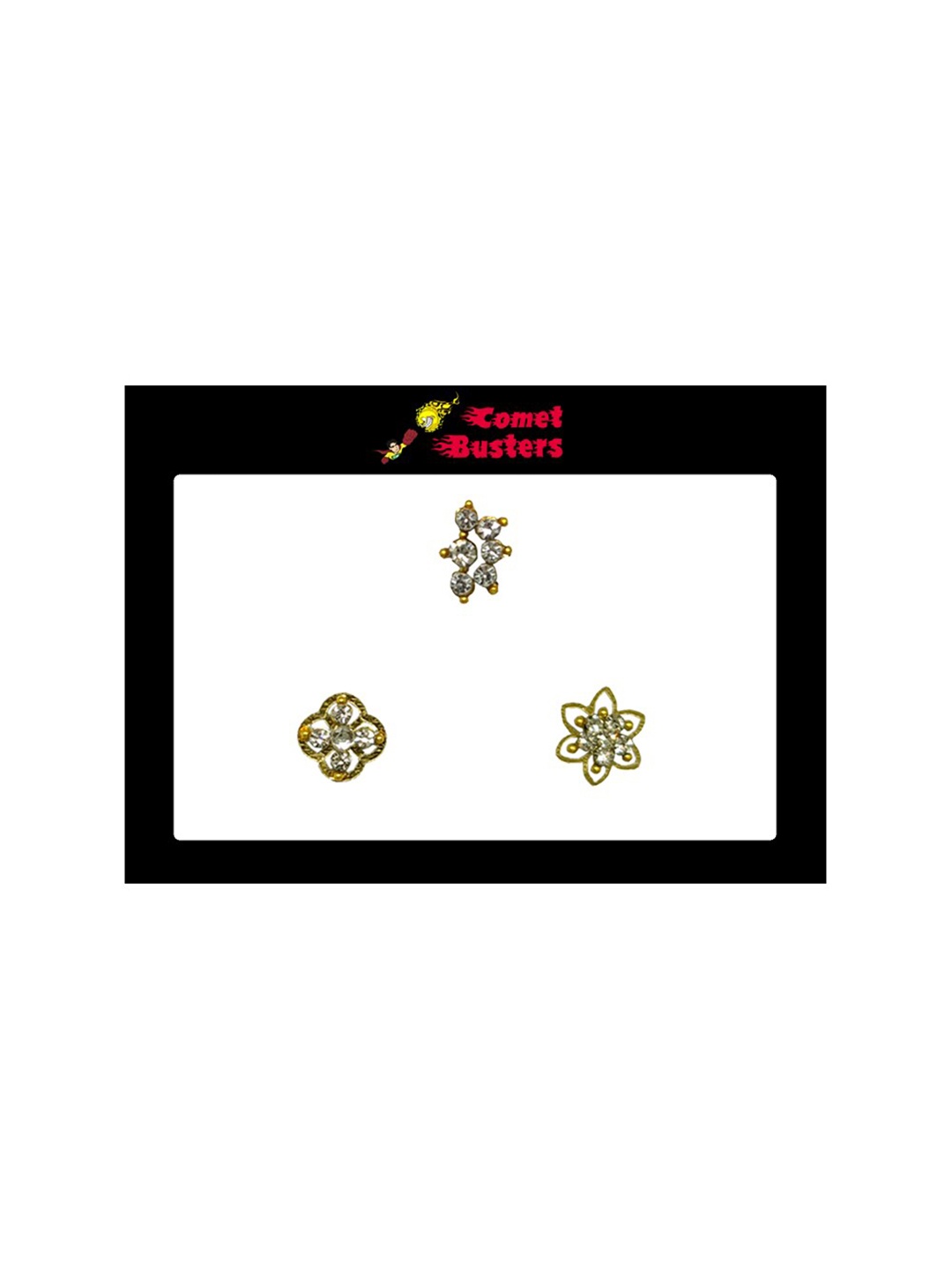 

Comet Busters Woman Gold Fake Nose Stick On Nose Stickers