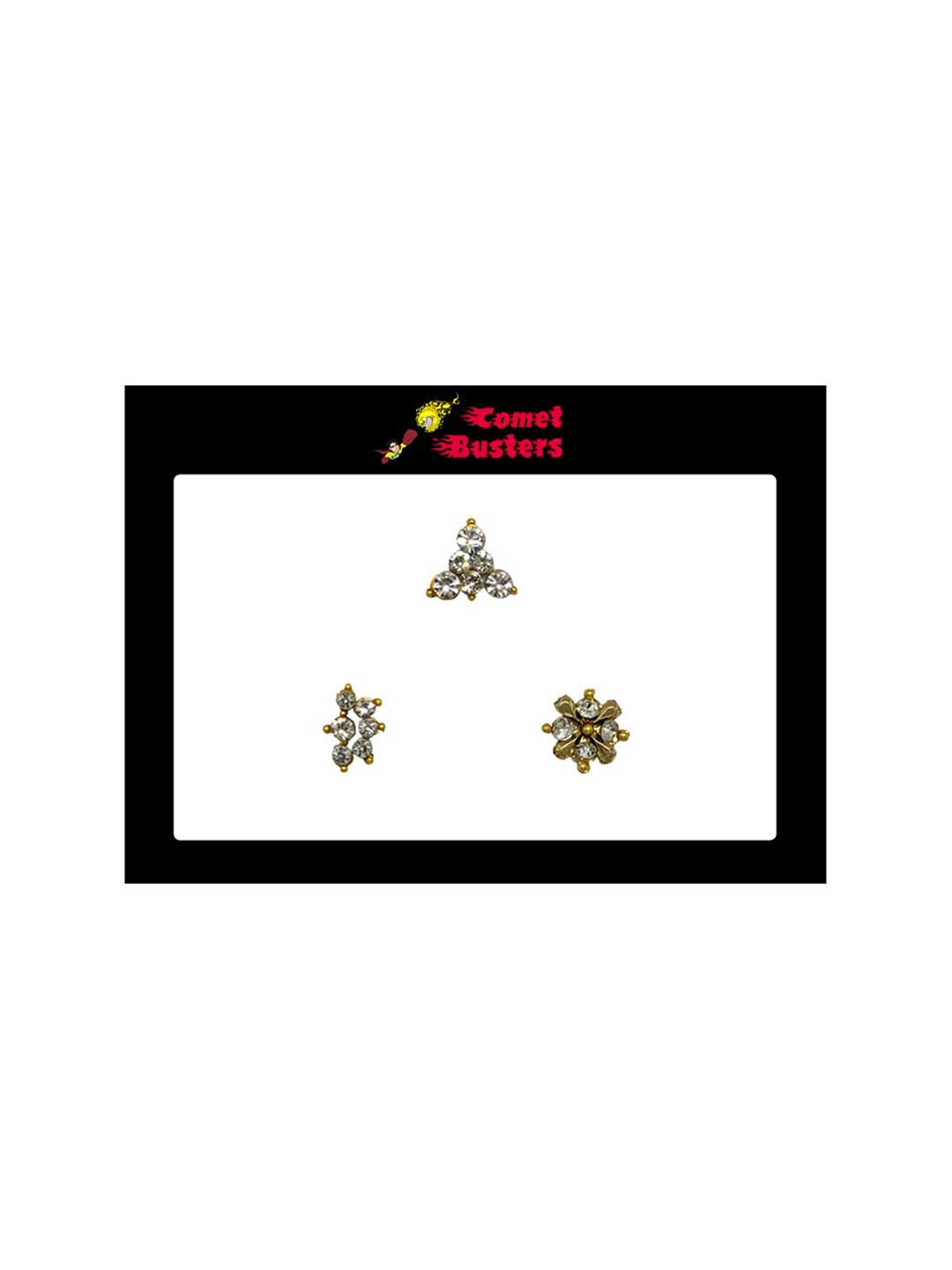 

Comet Busters Woman Gold Fake Nose Stick On Nose Stickers