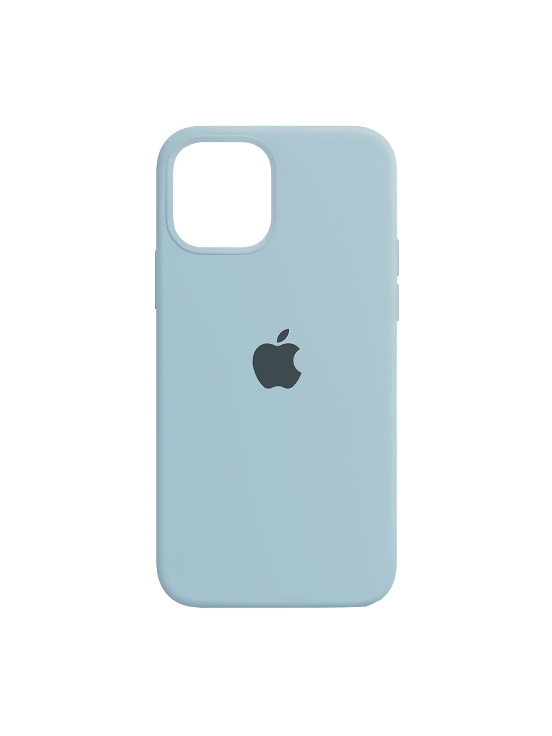 

TREEMODA Blue Solid Silicone Apple iPhone 14 Pro Back Case