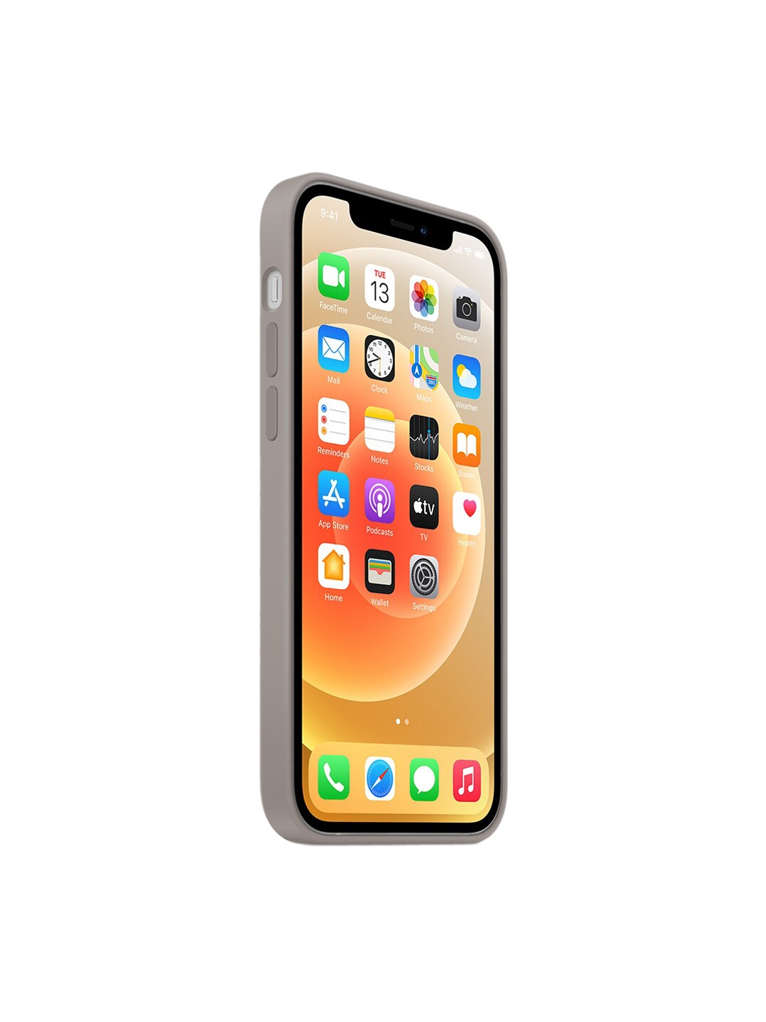 

TREEMODA Grey Solid Apple iPhone 14 Plus Phone Back Case