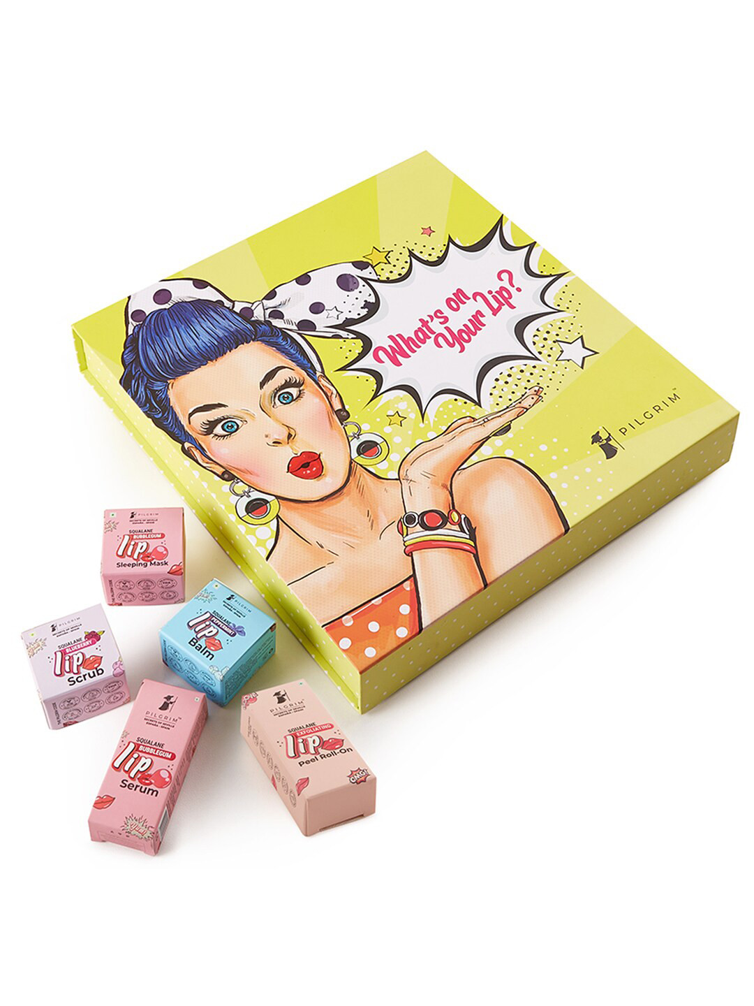 

Pilgrim What's On Your Lip Squalane Ultimate Experience Lip Care Kit, Multi