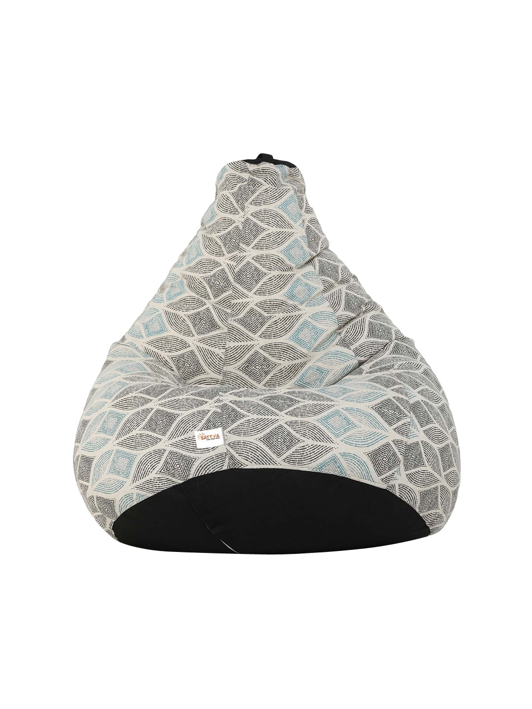 

Sattva Grey Bean Bag Cover