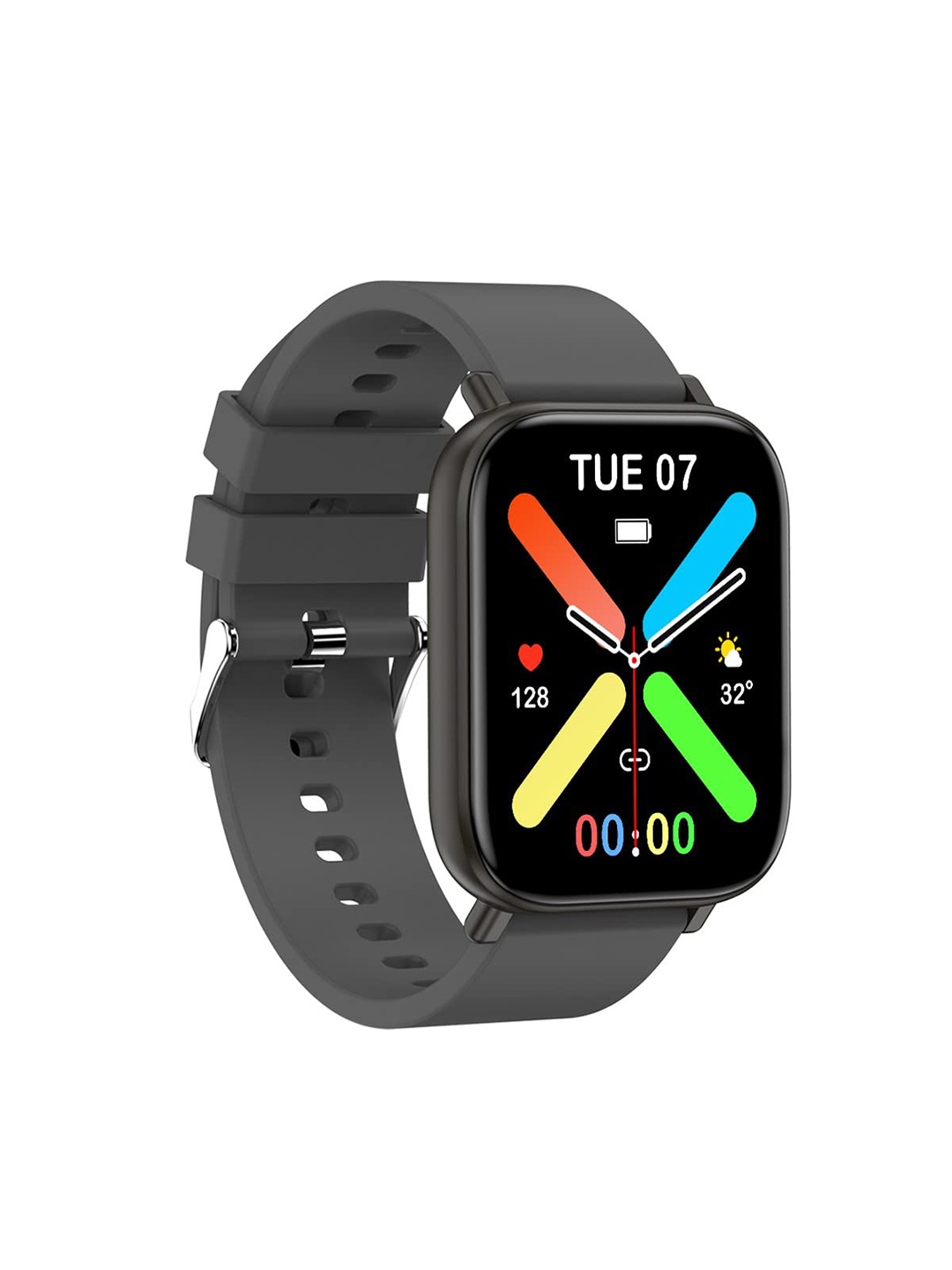 

Kratos Black Solid Smart Watch KR-SW 11-FIT-BLACK