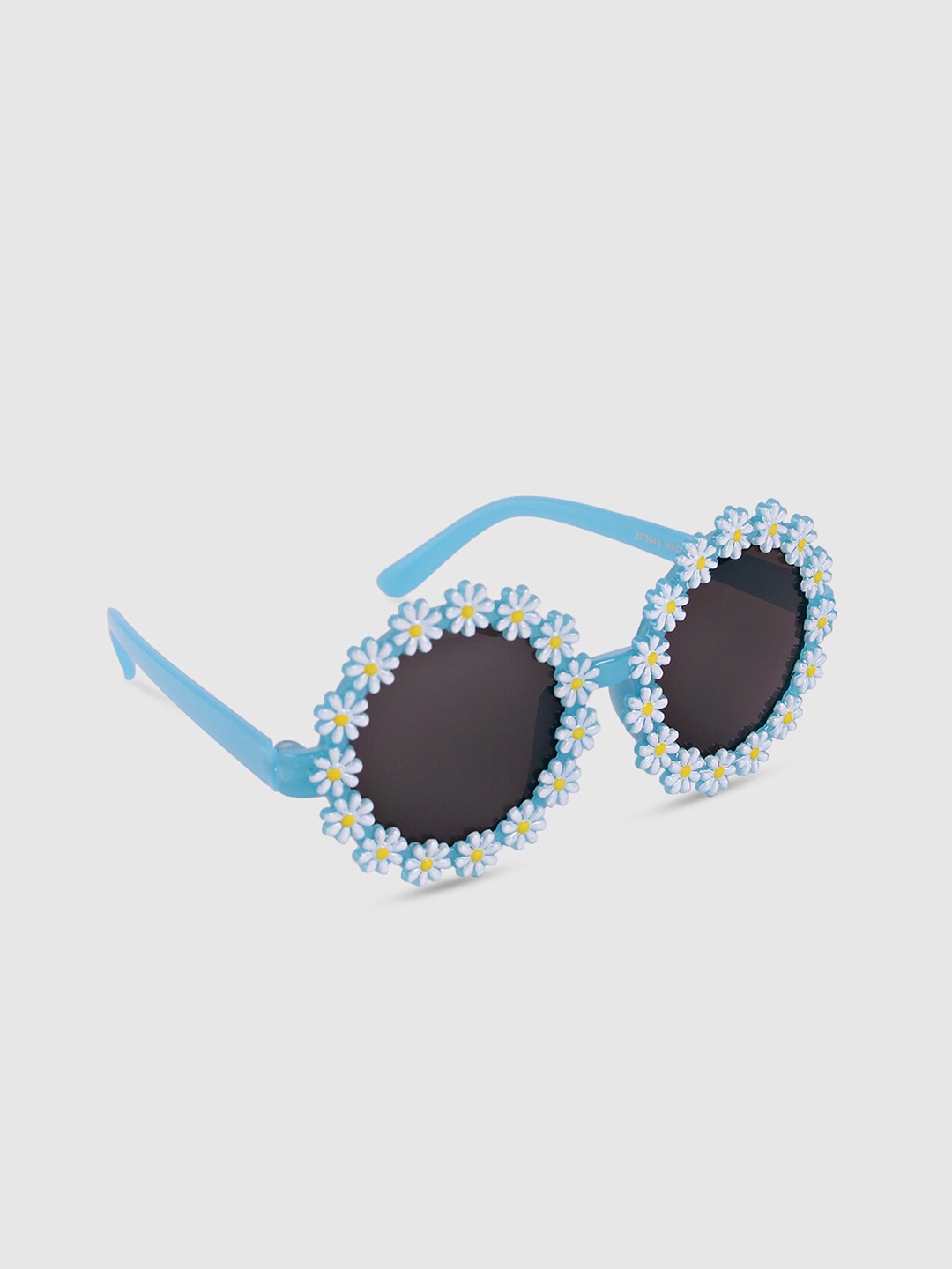 

DukieKooky Girls Black Lens & Blue Round Sunglasses with UV Protected Lens