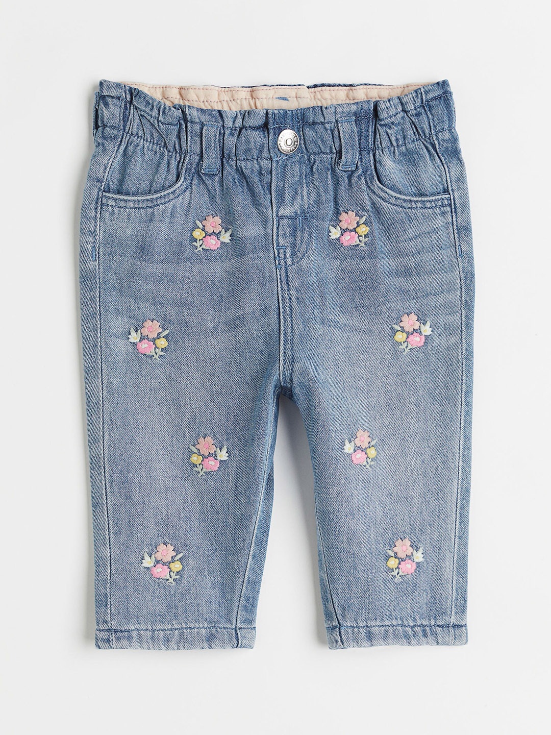 

H&M Girls Embroidered jeans, Blue