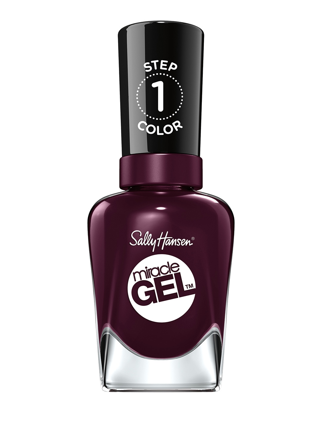 

Sally Hansen Long-Lasting Miracle Gel Nail Polish 14.7 ml - Cabernet With Bae, Burgundy