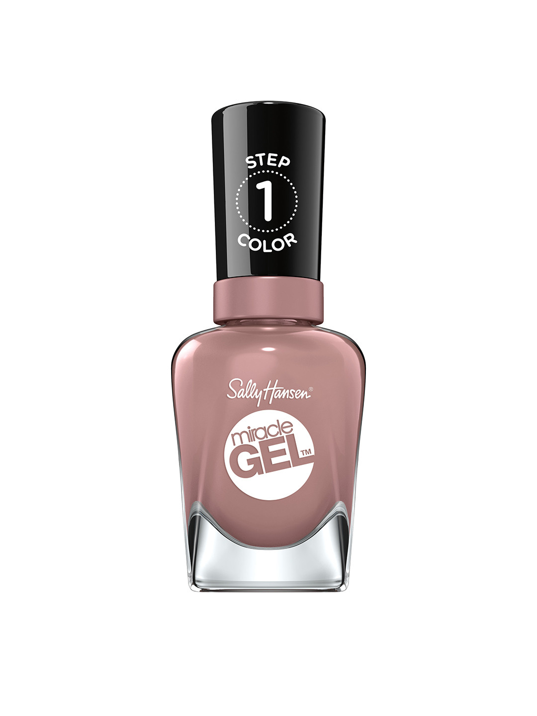 

Sally Hansen Long-Lasting Miracle Gel Nail Polish 14.7 ml - Love Me Lilac, Brown