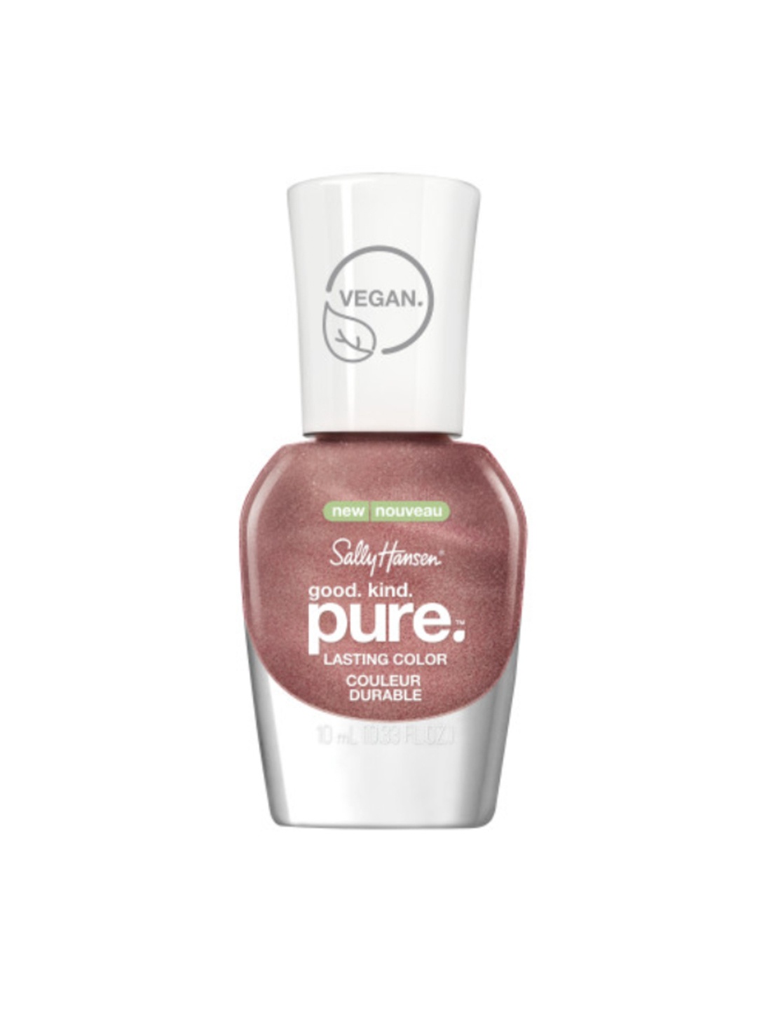 

Sally Hansen Good Kind Pure Long-Lasting Vegan Nail Polish 10 ml -Golden Quartz, Rose gold