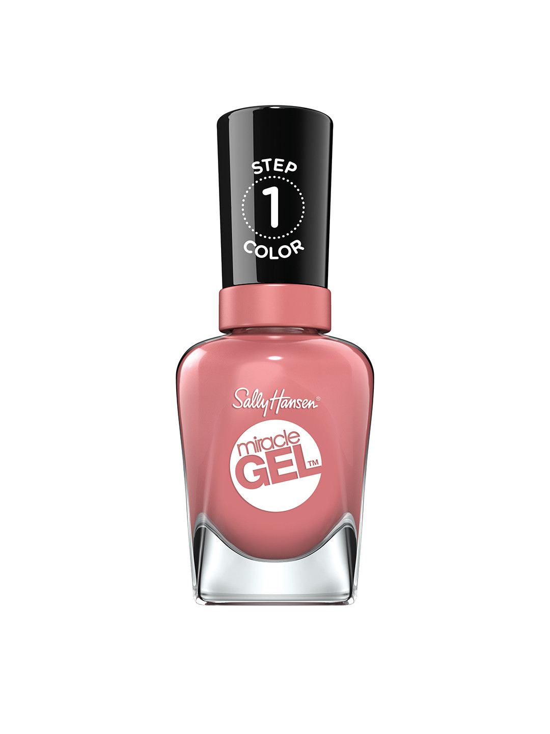

Sally Hansen Long-Lasting Miracle Gel Nail Polish 14.7 ml - Mauve-olous, Pink