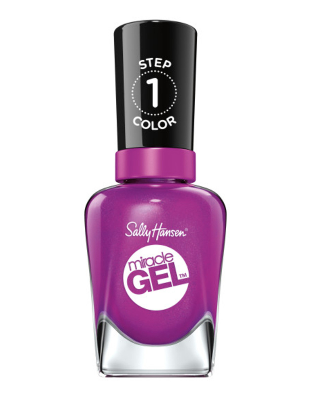 

Sally Hansen Long-Lasting Miracle Gel Nail Polish 14.7 ml - Hunger Flames, Purple