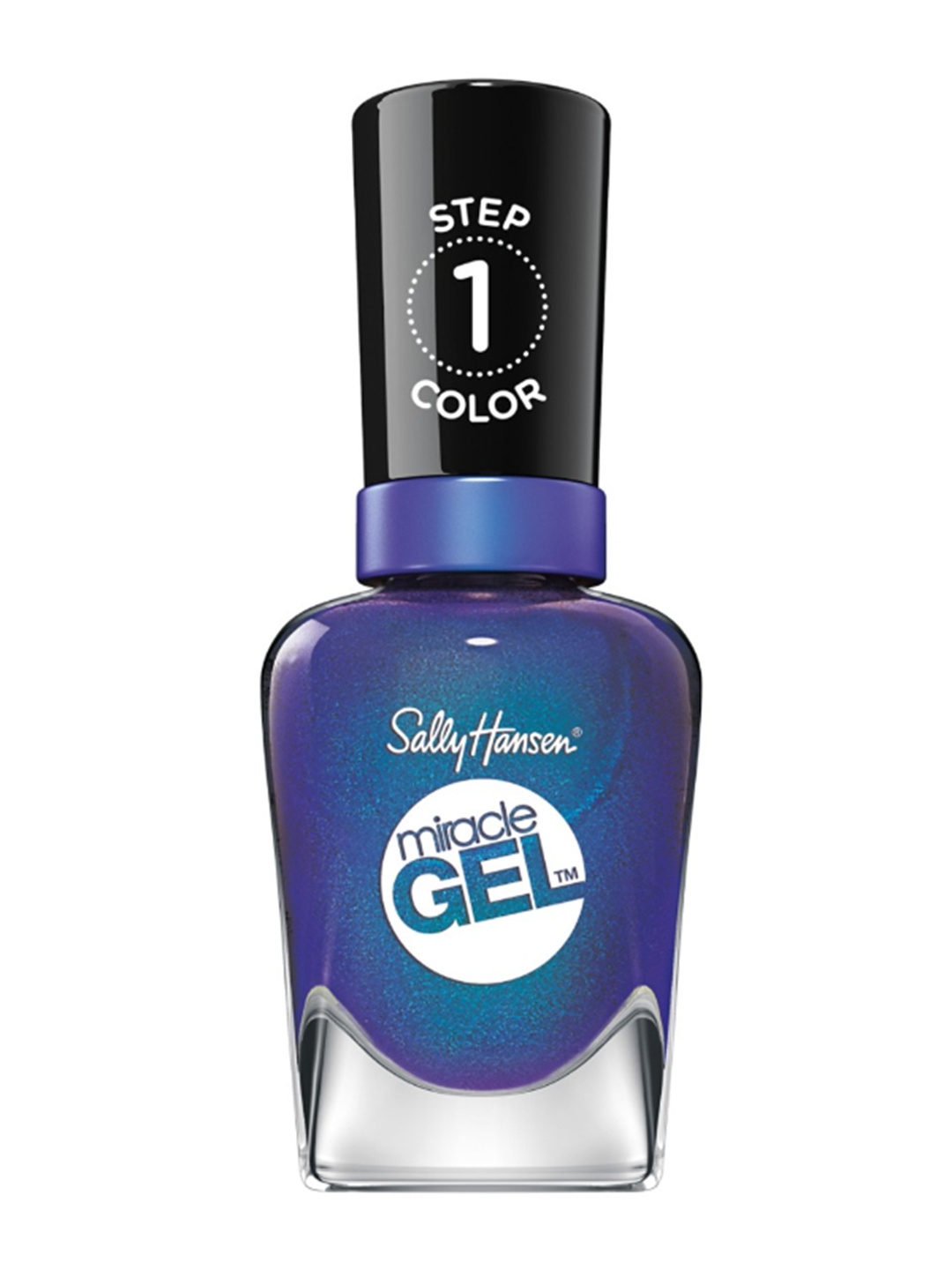 

Sally Hansen Long-Lasting Miracle Gel Nail Polish 14.7 ml - Hyp-nautical, Blue