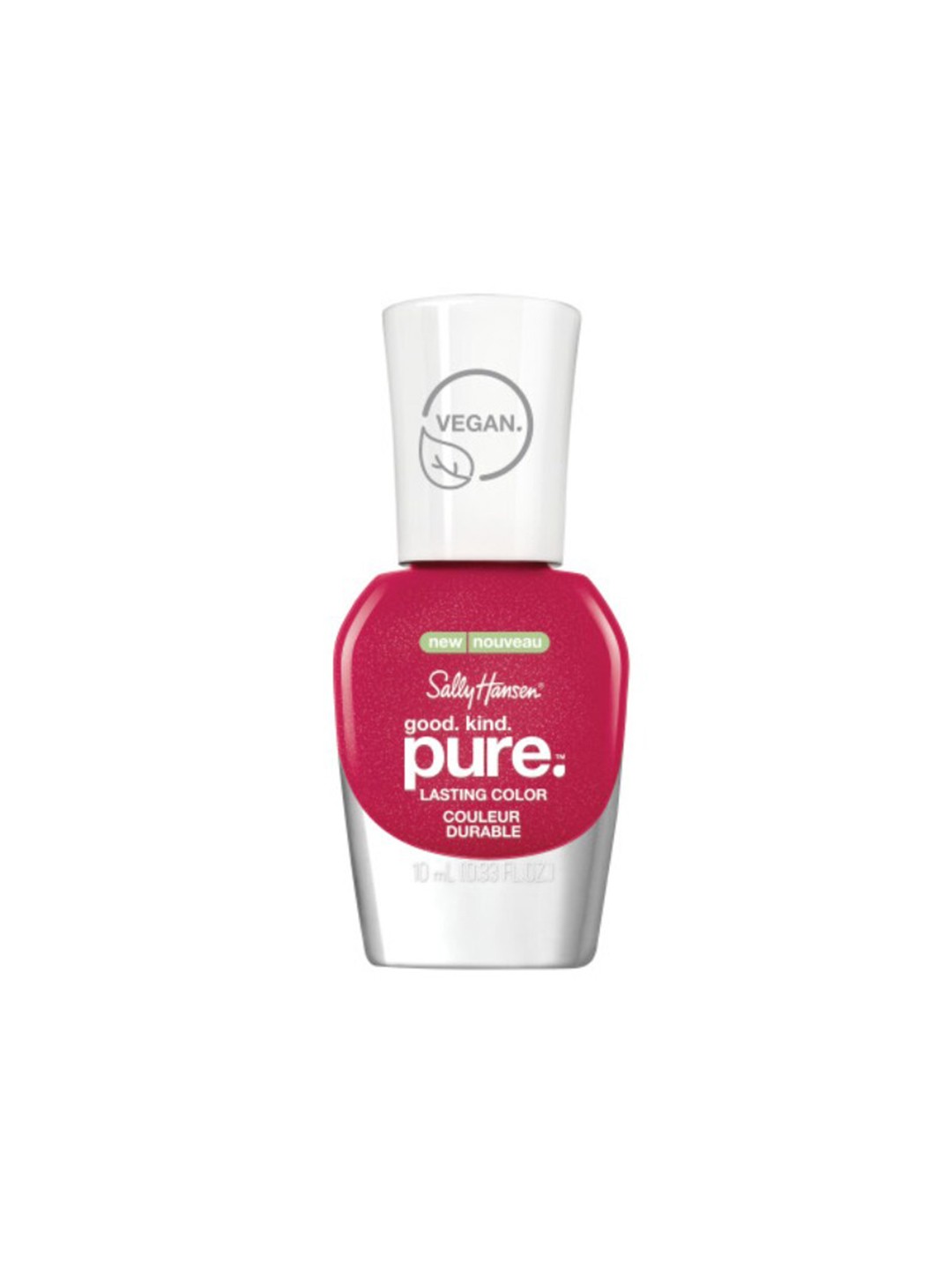 

Sally Hansen Good Kind Pure Long-Lasting Vegan Nail Polish 10 ml -Sweet Berries, Maroon