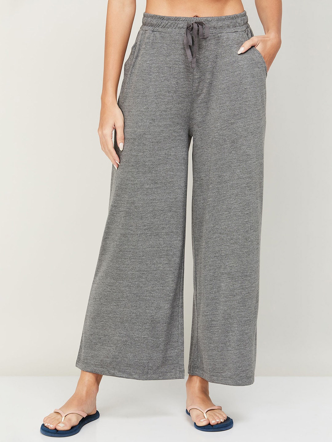 

Ginger by Lifestyle Women Solid Lounge Pants, Grey