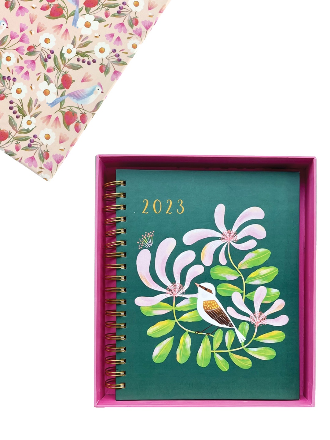

happywagon Green Printed 120GSM Planner