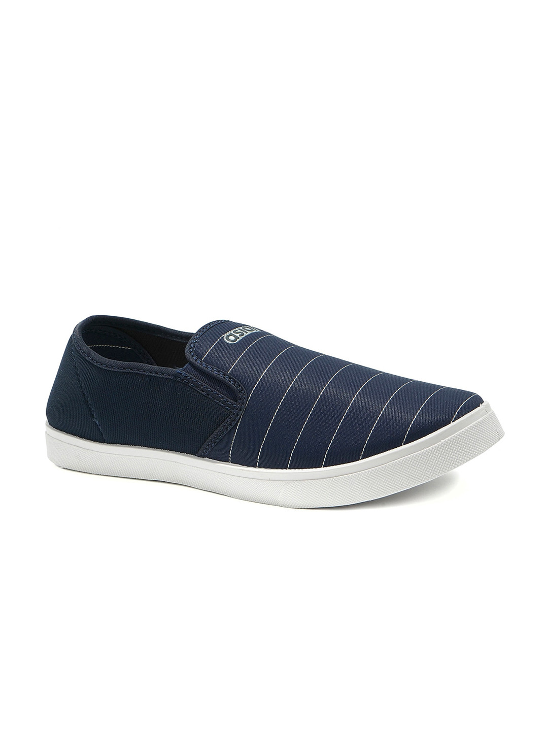 

ASIAN Men Navy Blue Slip-On Sneakers