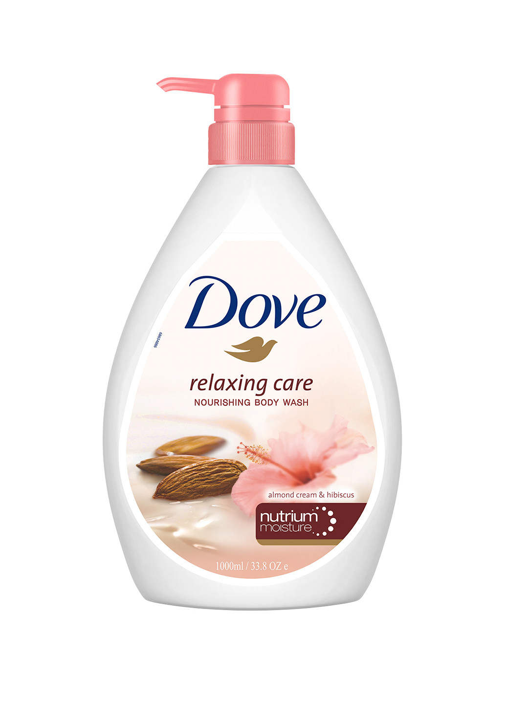 

Dove Relaxing Care Nourishing Body Wash with Almond Cream & Hibiscus - 1L, White