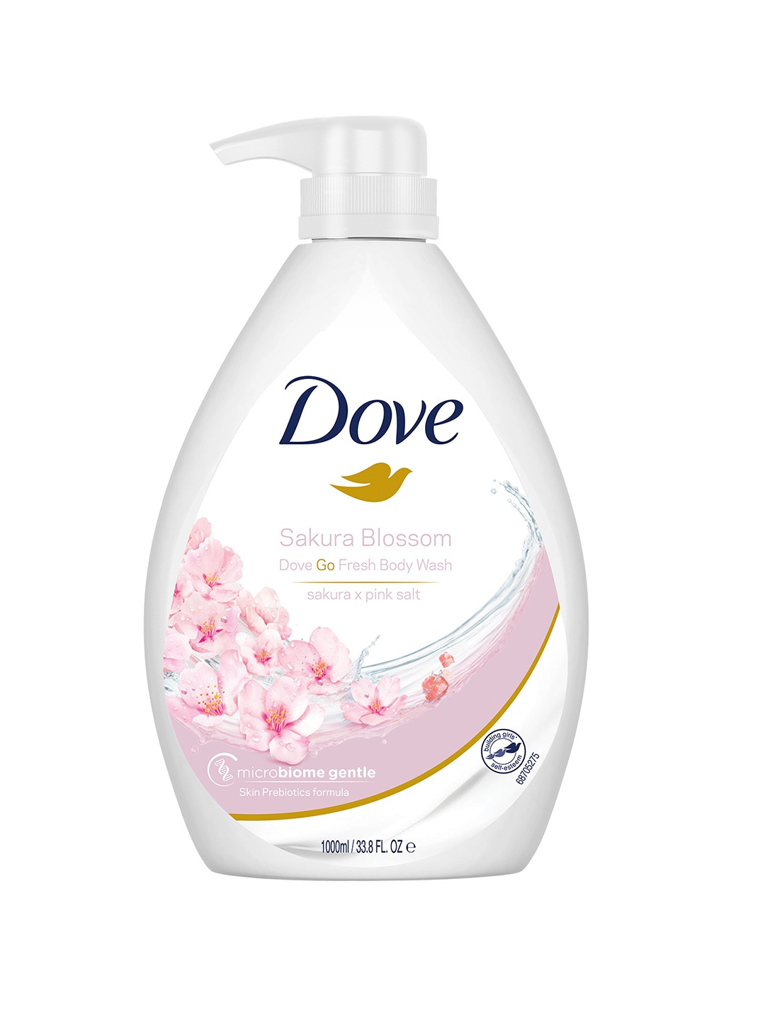 

Dove Sakura Blossom Go Fresh Body Wash with Himalayan Pink Salt - 1L, White