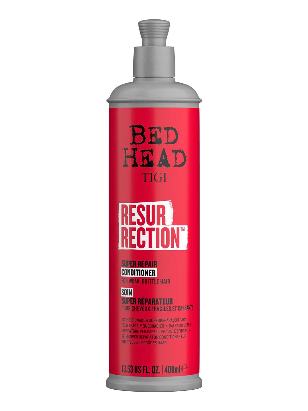 

TIGI Bed Head Resurrection Super Repair Hair Conditioner for Damaged Hair - 400ml, Red