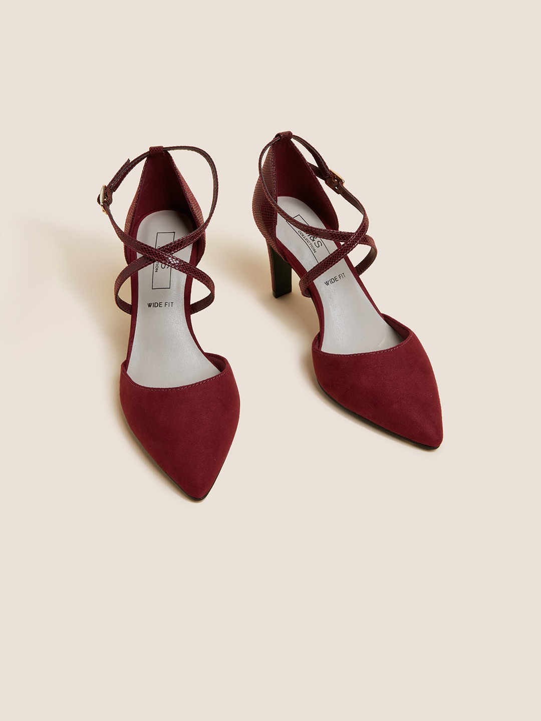 

Marks & Spencer Women Burgundy Pump Heels