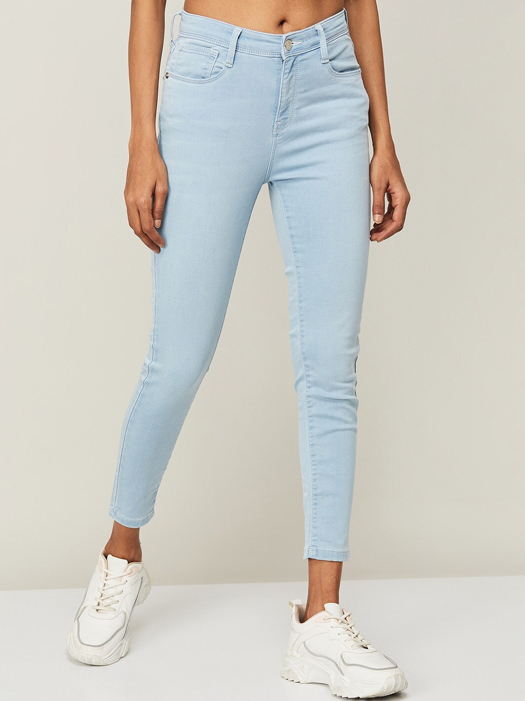 

Fame Forever by Lifestyle Women Blue Skinny Fit Solid Jeans