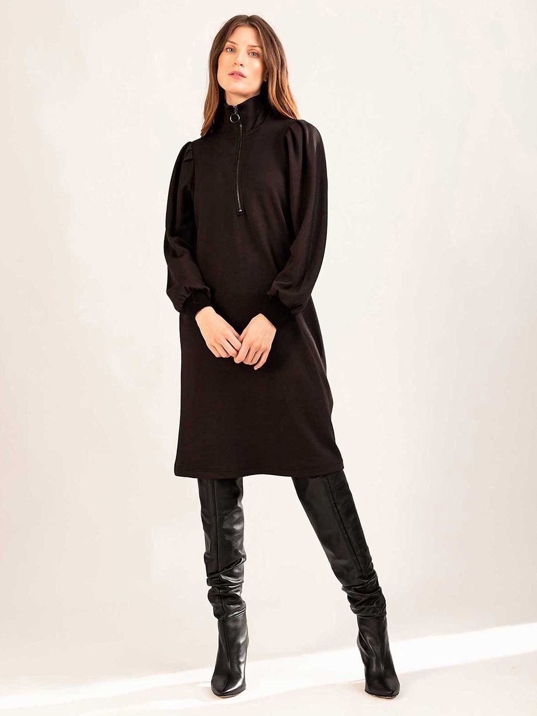 

B Copenhagen Black Shirt Dress