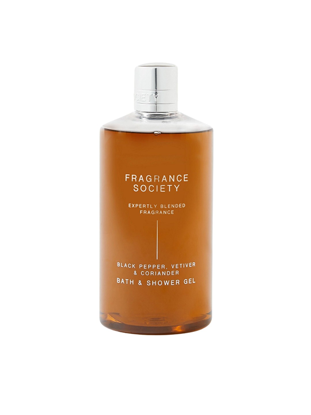 

Marks & Spencer Fragrance Society Shower Gel with Black Pepper & Vetiver - 500 ml, Brown