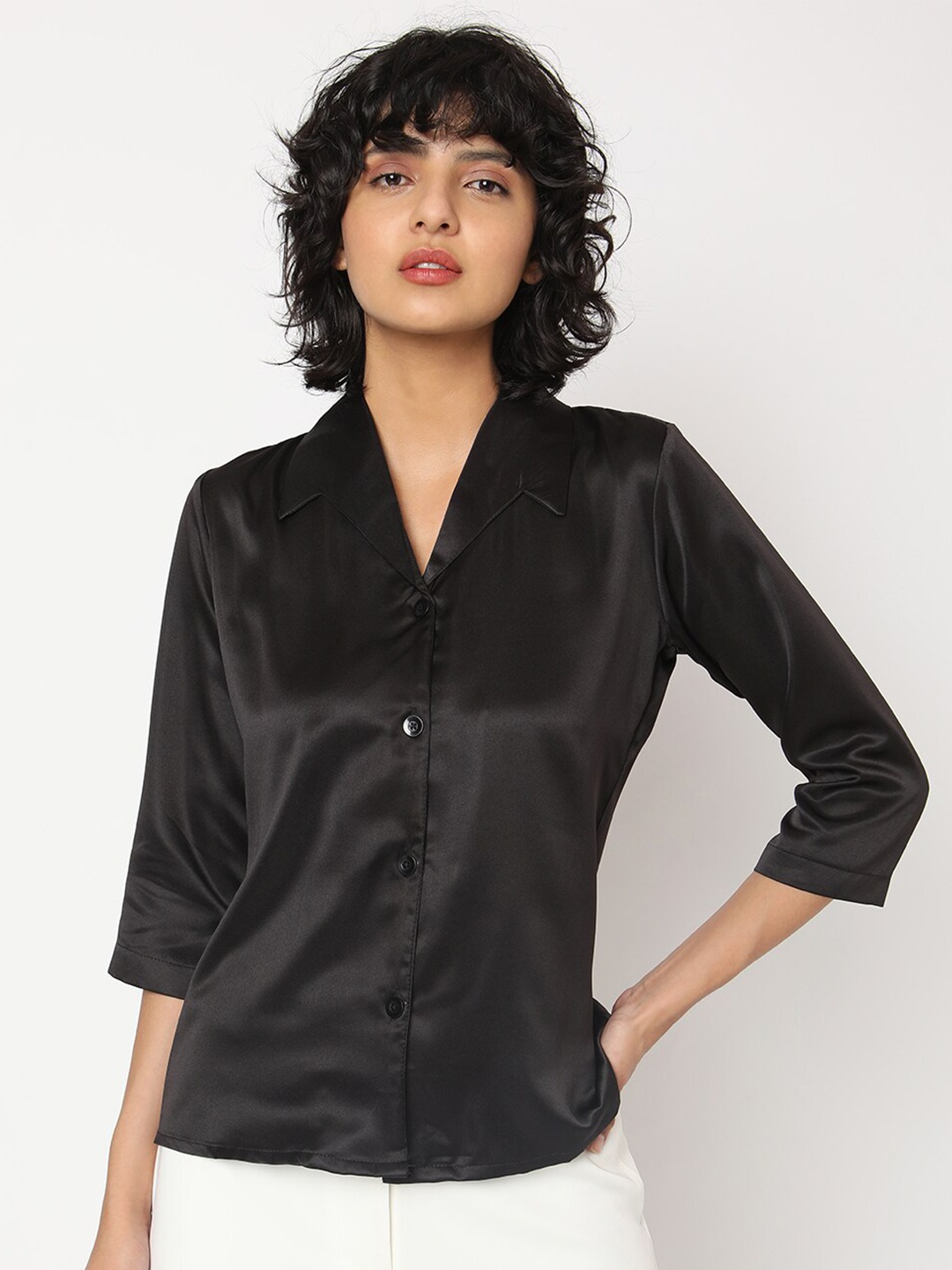 

Smarty Pants Women Grey Relaxed Formal Shirt