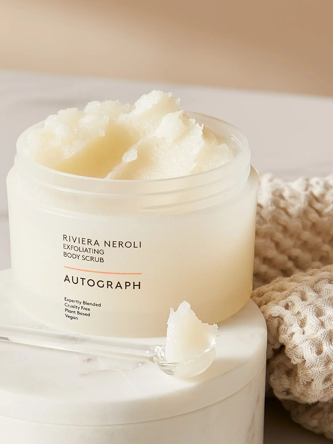 

Marks & Spencer Autograph Riviera Neroli Exfoliating Body Scrub - 200 ml, Cream
