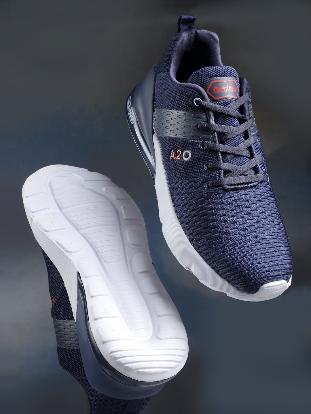 

Action Men Blue Mesh Running Non-Marking Shoes