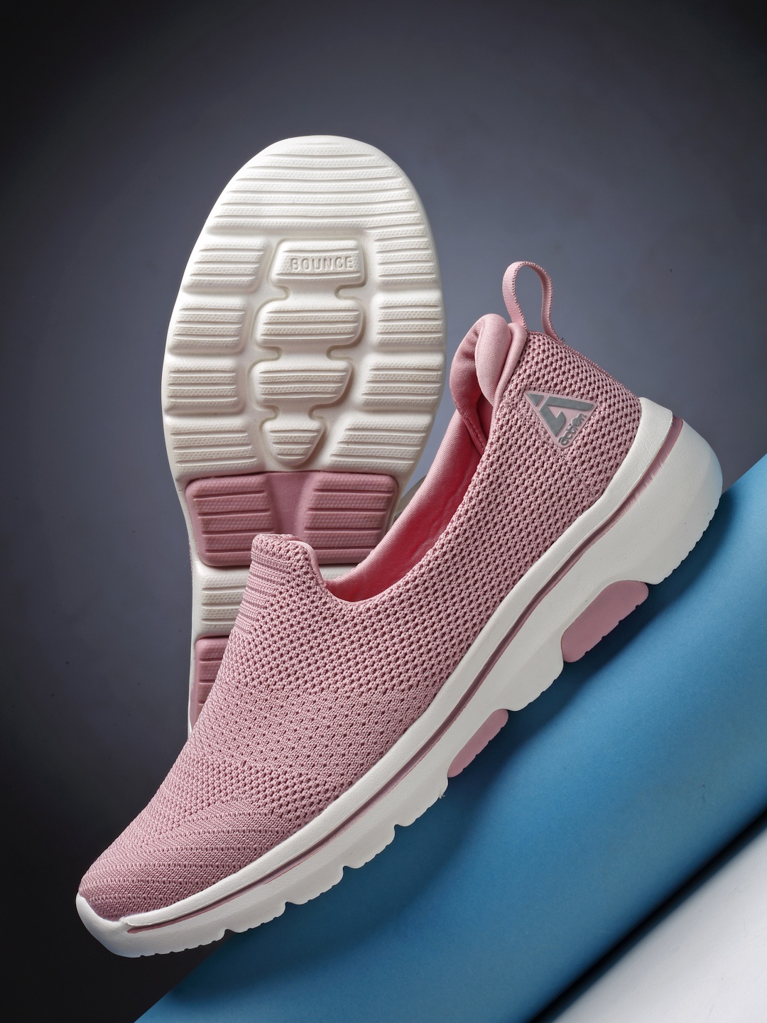 

Action Women Pink Mesh Running Non-Marking Shoes