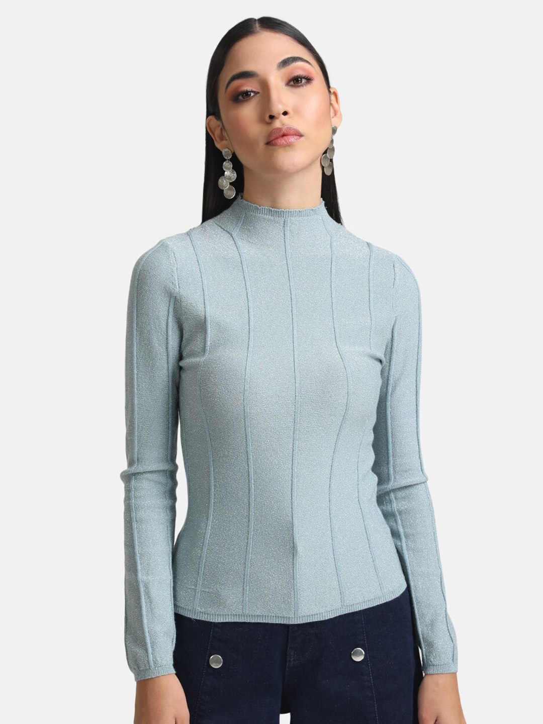 

Kazo Women Blue Pullover