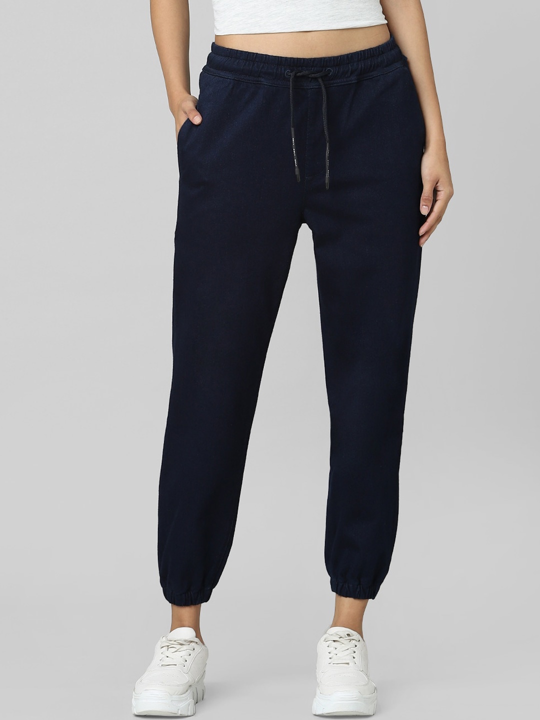 

ONLY Women Blue High-Rise Jeans