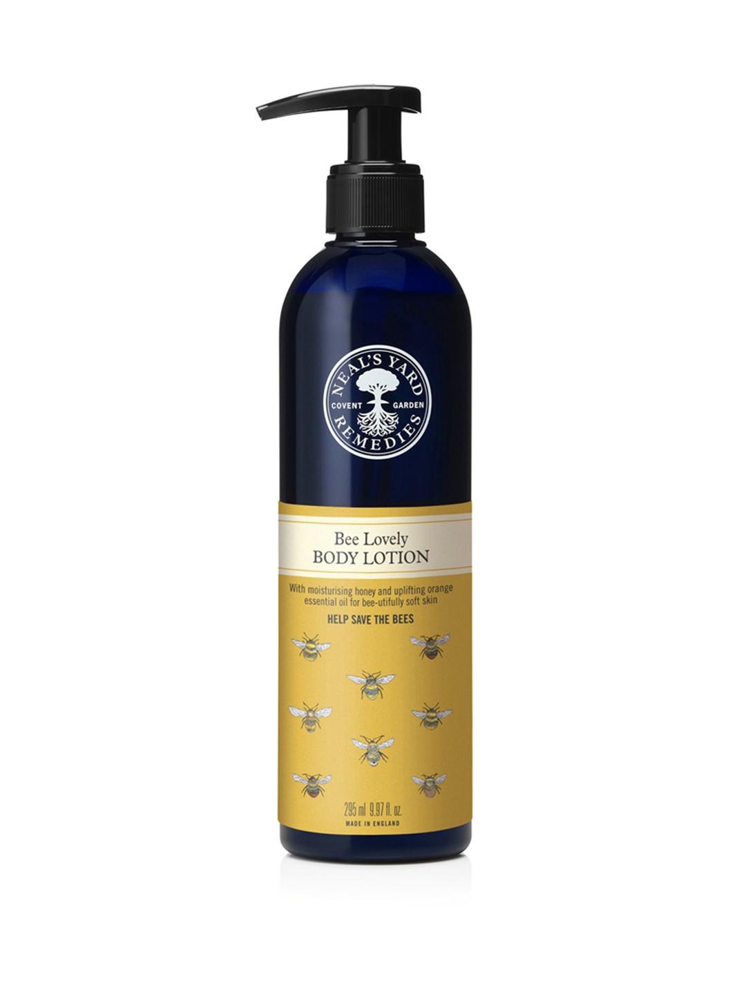 

Neal's Yard Remedies Bee Lovely Body Lotion with Honey & Orange - 295 ml, Yellow