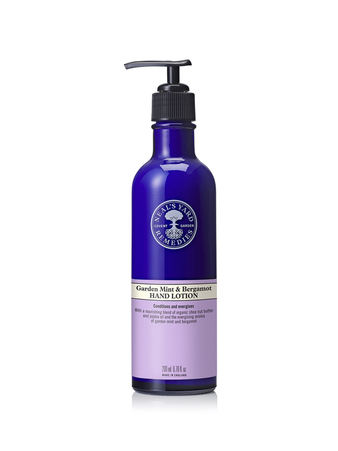 

Neal's Yard Remedies Organic Garden Mint & Bergamot Hand Lotion - 200 ml, Blue