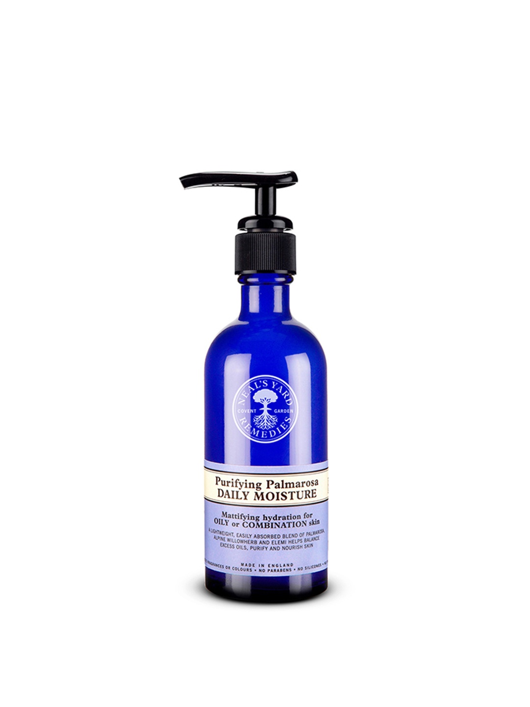 

Neal's Yard Remedies Purifying Palmarosa Daily Moisture for Oily/Combination Skin - 100ml, Navy blue