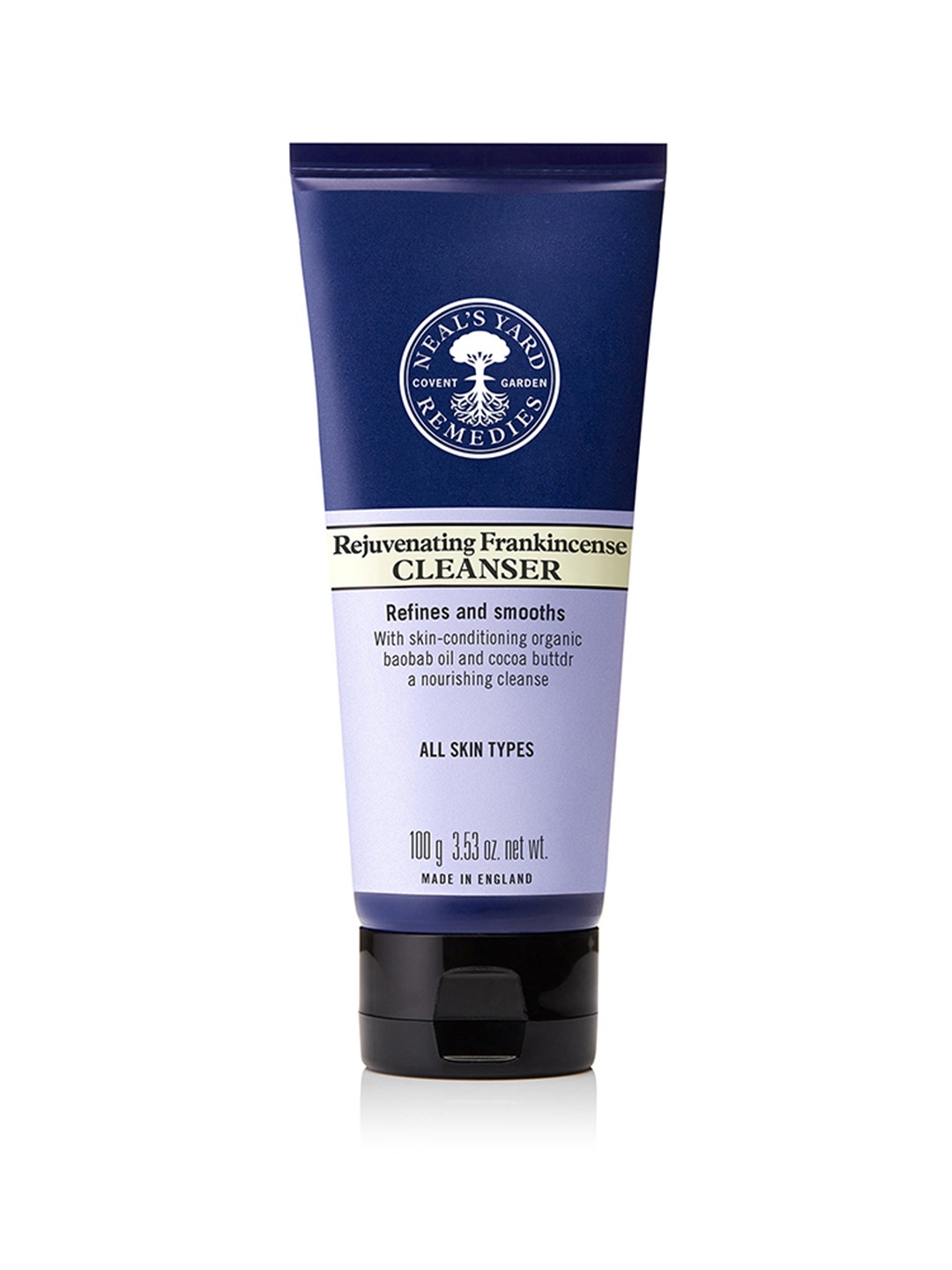 

Neal's Yard Remedies Organic Rejuvenating Frankincense Cleanser for All Skin Types - 100 g, Blue